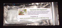 Coconut Oil Supreme sample pack